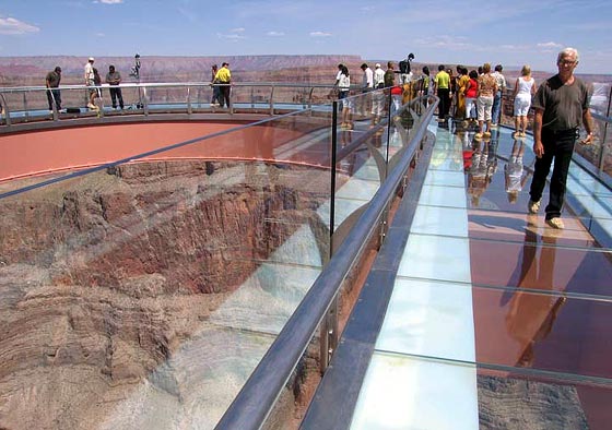 Skywalk, maravilla arquitectónica en el Grand Canyon